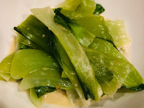 レンジで3分♪ チンゲン菜の温野菜サラダ☆